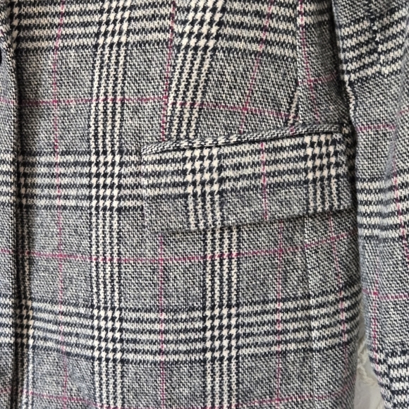 Women's Glenn Plaid Wool Blazer Academia Preppy Size M - Picture 7 of 11
